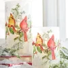 Raz Set Of 2 Cardinal Containers Christmas Decoration 4324593