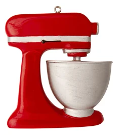 Red Baker's Mixer Personalized Christmas Ornament OR1756