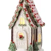 Regency 13" LED Lighted A Frame Christmas Gingerbread House Decoration MXT65504