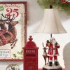 Regency 29" Santa With Forest Friends Christmas Lamp MTX60846