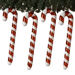Set Of 4 16" Candy Cane Christmas Ornaments 2663560