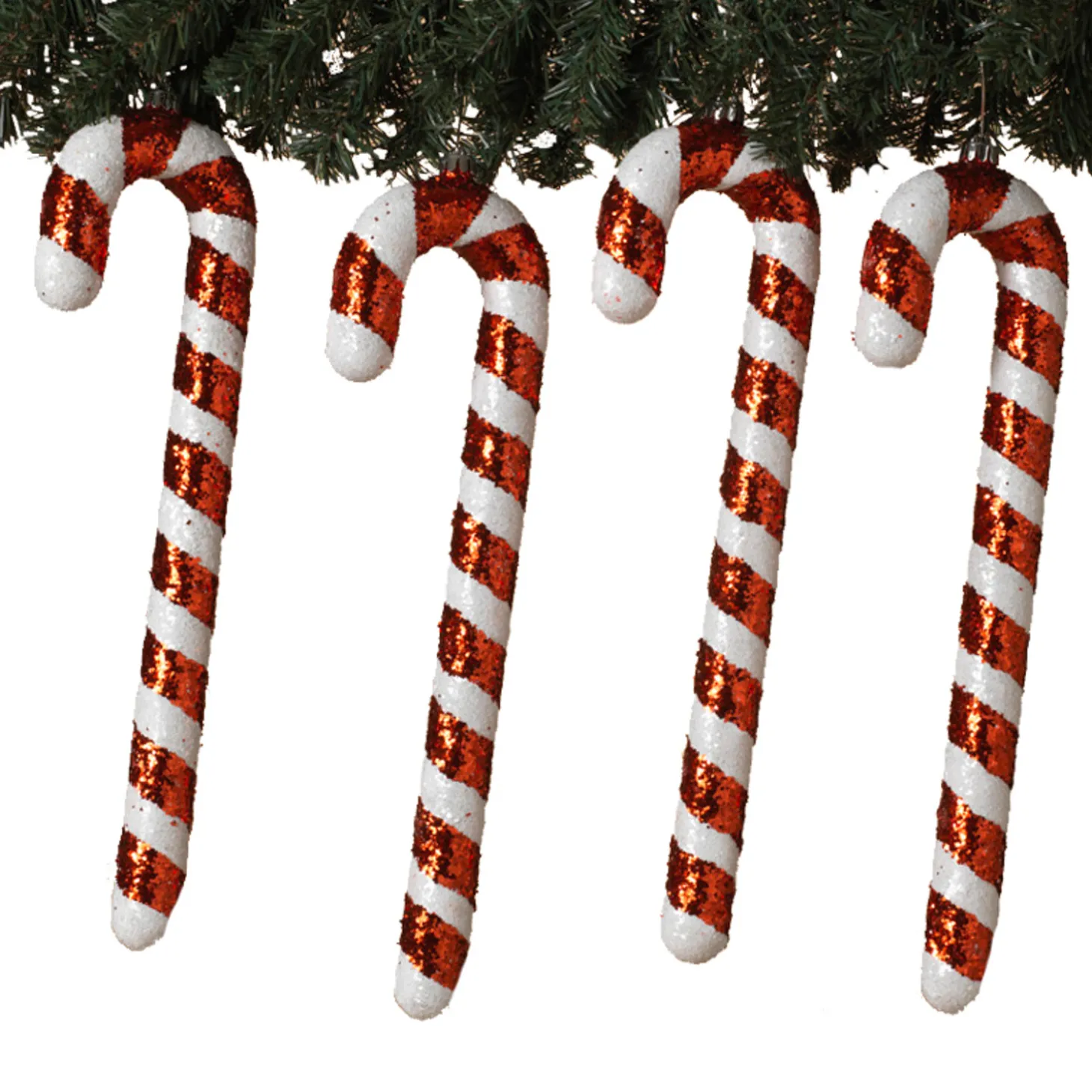 Set Of 4 16" Candy Cane Christmas Ornaments 2663560