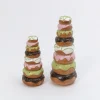 Set Of 2 Donut Tree Christmas Figure 2595370