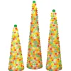 Set Of 3 Lighted Gumdrop Christmas Trees 2660540