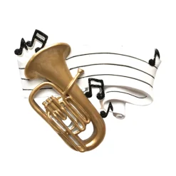 Tuba Personalized Christmas Ornament OR1688
