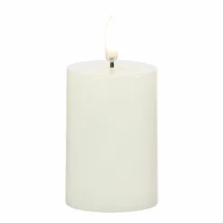 Uyuni 4" Flicker Flame Ivory Votive Battery Candle 4034519