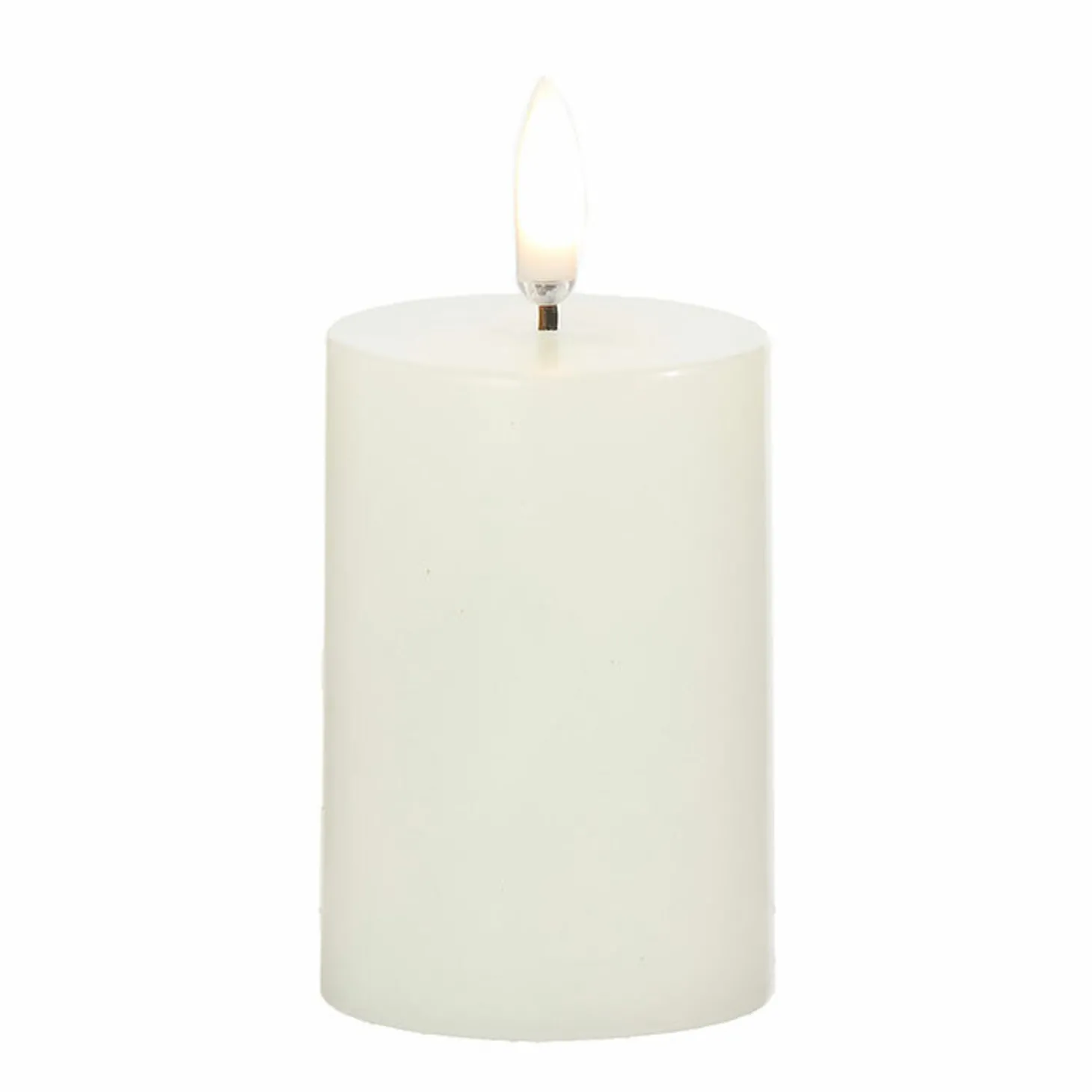 Uyuni 4" Flicker Flame Ivory Votive Battery Candle 4034519